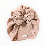 Turban | Rose fleurs