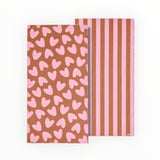 Serviette | Coeurs