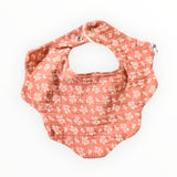Bavoir bandana | Fleur blanche
