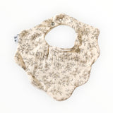 Bavoir bandana | Fleur verte