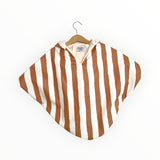Cape de pluie | Rayures ocre