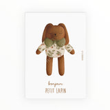 Carte | Doudou lapin