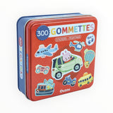 Boîte de gommettes | Véhicules