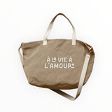 Sac XL | Velours "À la vie à l'amour"