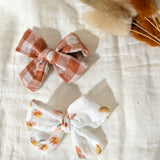 Barrettes noeud | Vichy