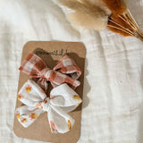 Barrettes noeud | Vichy