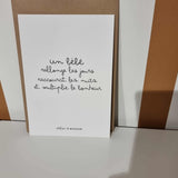 |SURPRISE| Carte "Un bébé rallonge