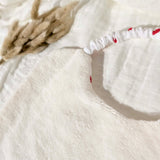 Bavoir élastique | Coeurs