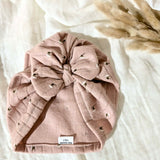 Turban | Rose fleurs