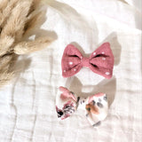 Barrettes | Pois rose