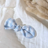 Barrette | Vichy bleu