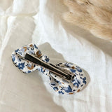 Barrette | Fleurs bleues