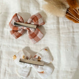 Barrettes noeud | Vichy