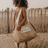 Sac XL | Velours "À la vie à l'amour"