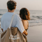 Sac XL | Velours "À la vie à l'amour"