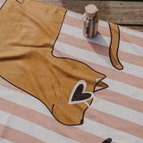 Serviette de plage | Chat