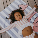 Serviette de plage | Flamant