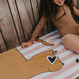 Serviette de plage | Chat