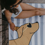 Serviette de plage | Chiot