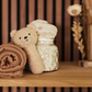 Hochet teddy bear | Biscuit