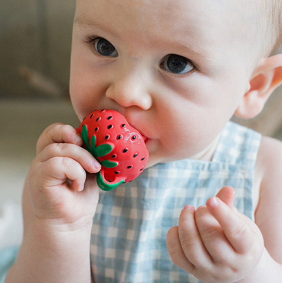 Jouet de dentition | Fraise